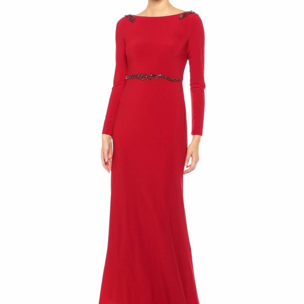 Adrianna Papell Red formal.